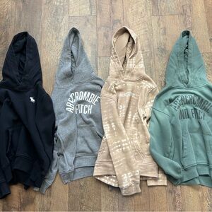 A&F boys hoodies
